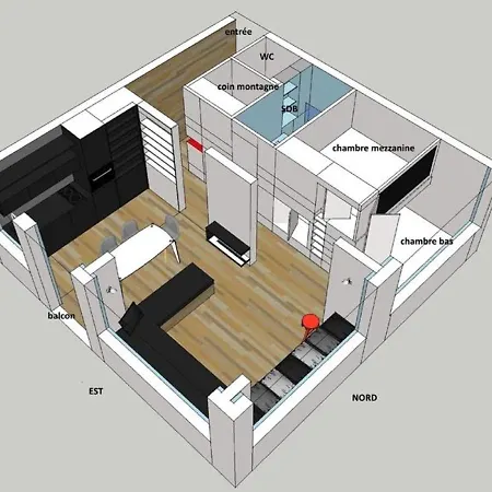Spacieux Renove Avec Wifi Et Au Pied Des Pistes - Fr-1-455-11